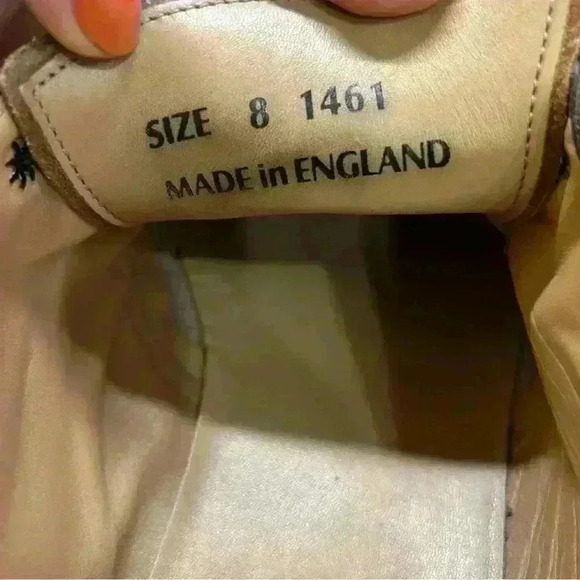 Dr Martens 1461 Ripple Dark Tan - Abandon Men Shoes size 9 USA/ 8 UK - Picture 10 of 15